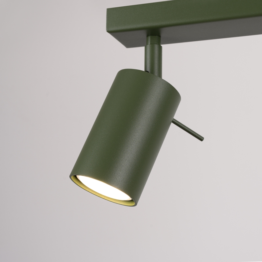 Spotlight RING 6xGU10/10W/230V green