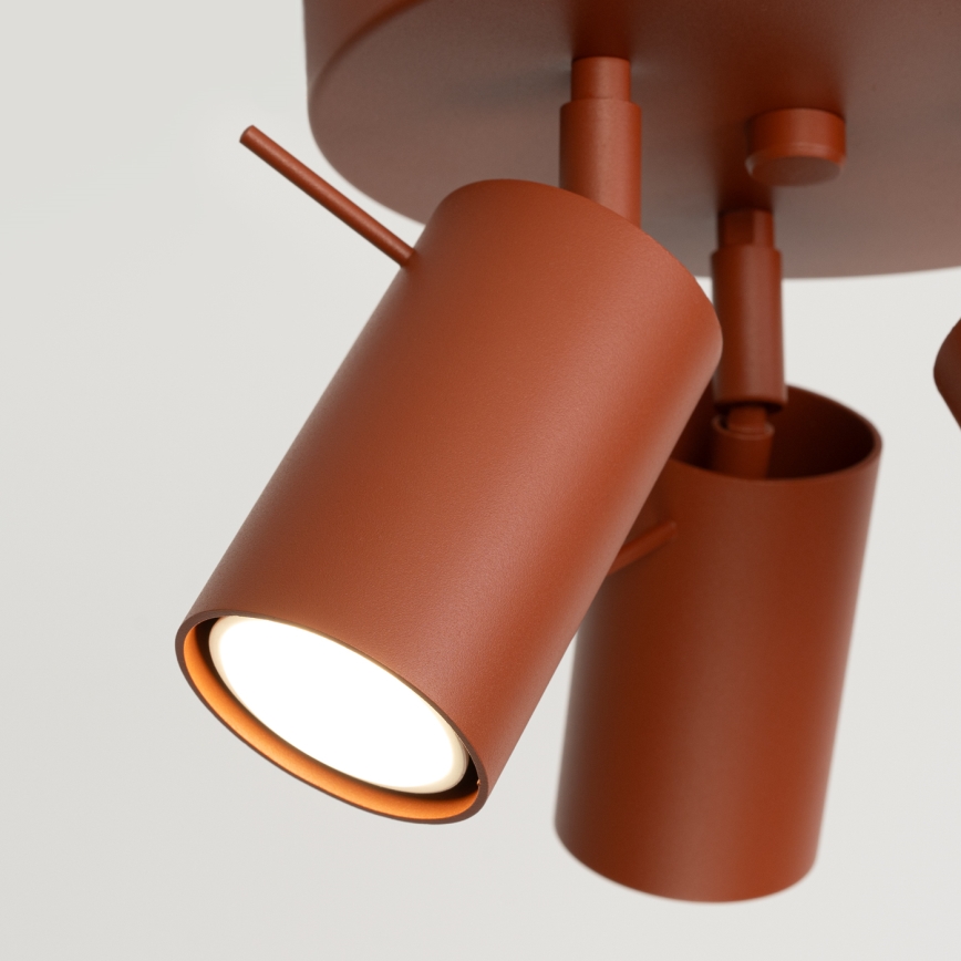 Spotlight RING 3xGU10/10W/230V red