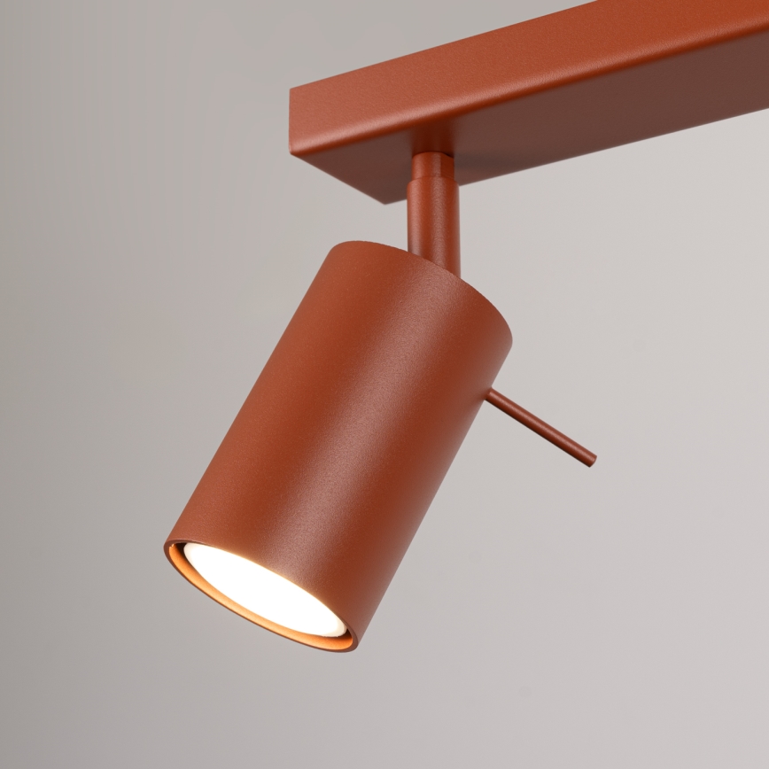 Spotlight RING 4xGU10/10W/230V red