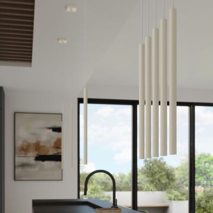 Chandelier on a string PASTELO 1xG9/8W/230V creamy