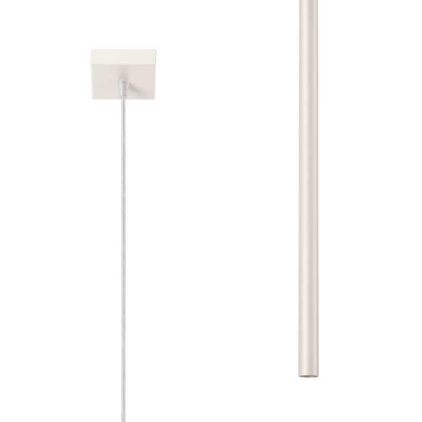 Chandelier on a string PASTELO 1xG9/8W/230V creamy