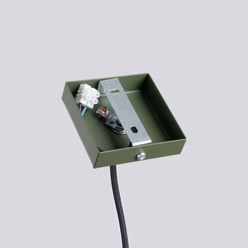 Chandelier on a string PASTELO 1xG9/8W/230V green