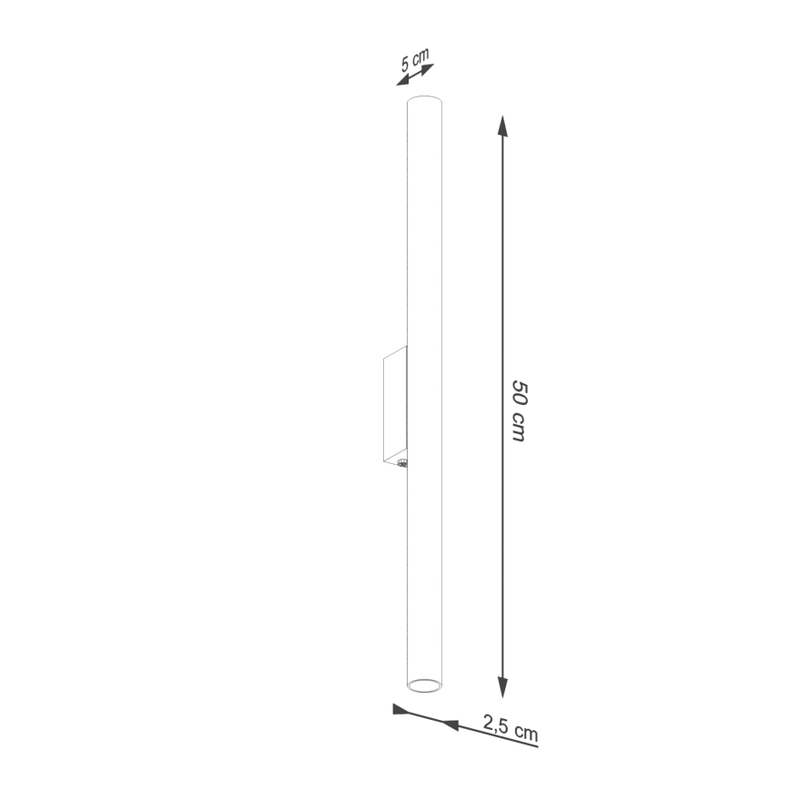 Wall light PASTELO 2xG9/8W/230V green