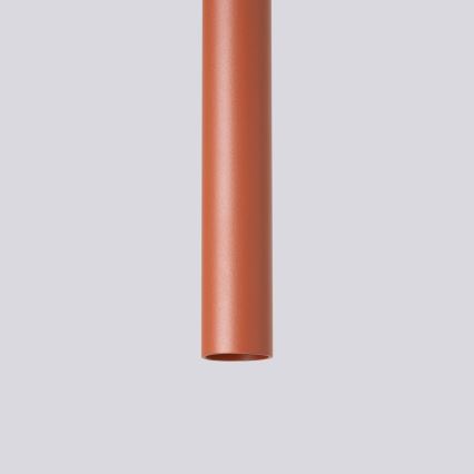 Chandelier on a string PASTELO 1xG9/8W/230V red