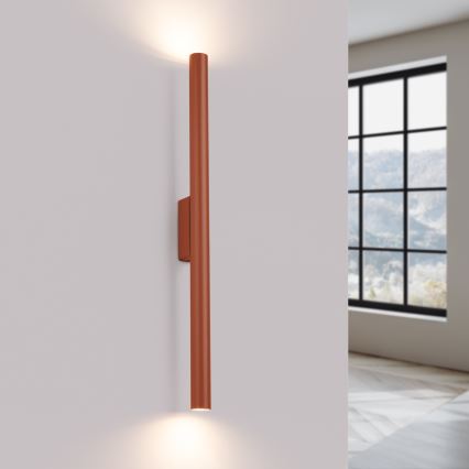 Wall light PASTELO 2xG9/8W/230V red