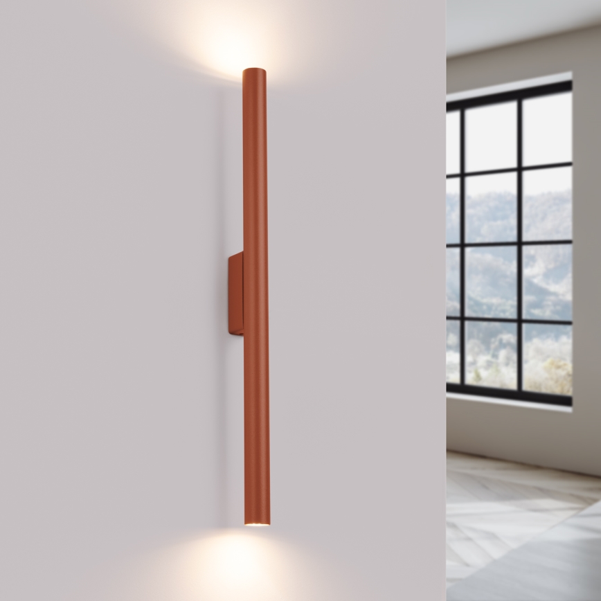 Wall light PASTELO 2xG9/8W/230V red