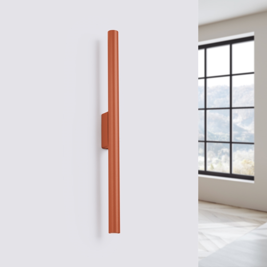 Wall light PASTELO 2xG9/8W/230V red