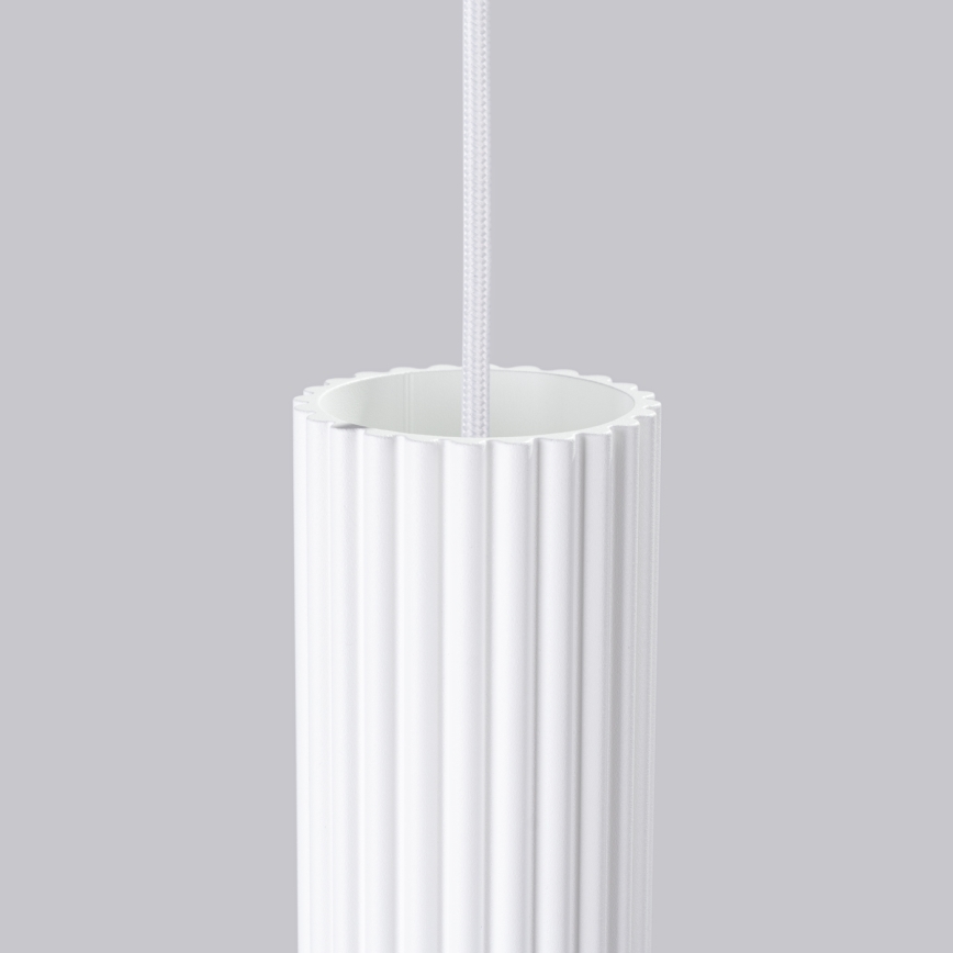Chandelier on a string KARBON 1xGU10/10W/230V white
