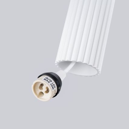 Chandelier on a string KARBON 2xGU10/10W/230V white