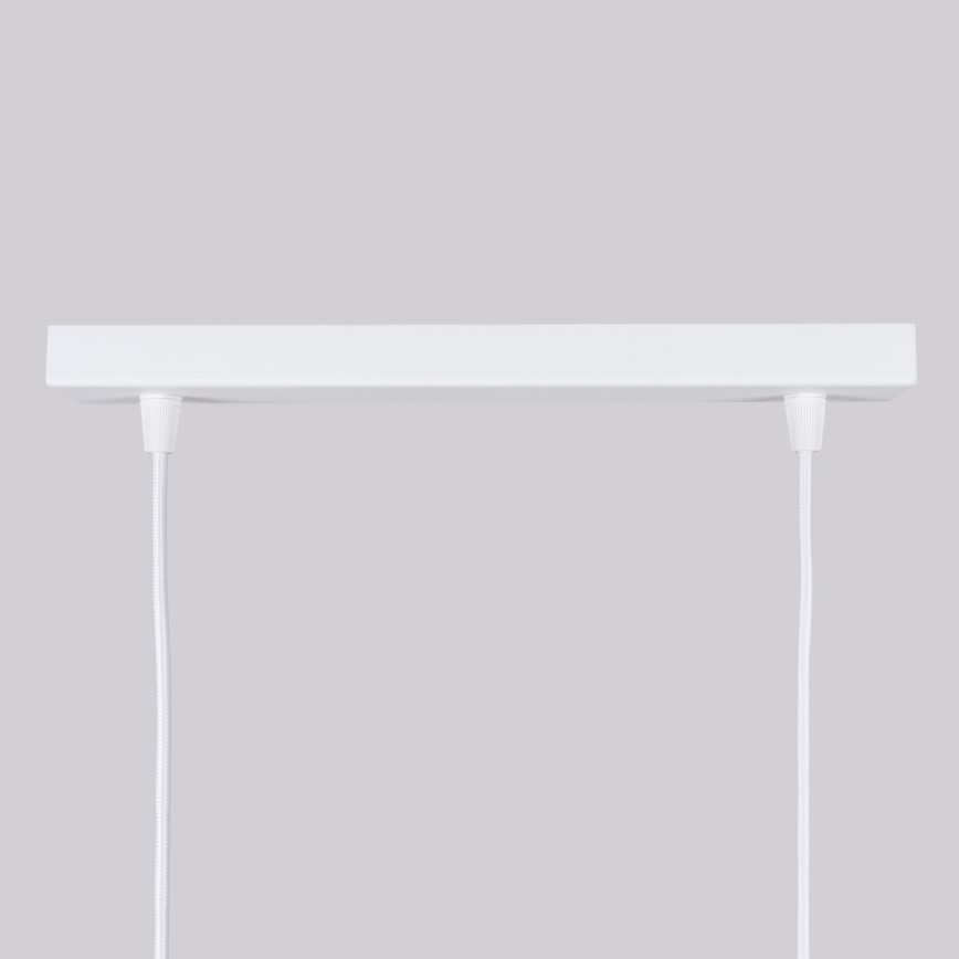 Chandelier on a string KARBON 2xGU10/10W/230V white