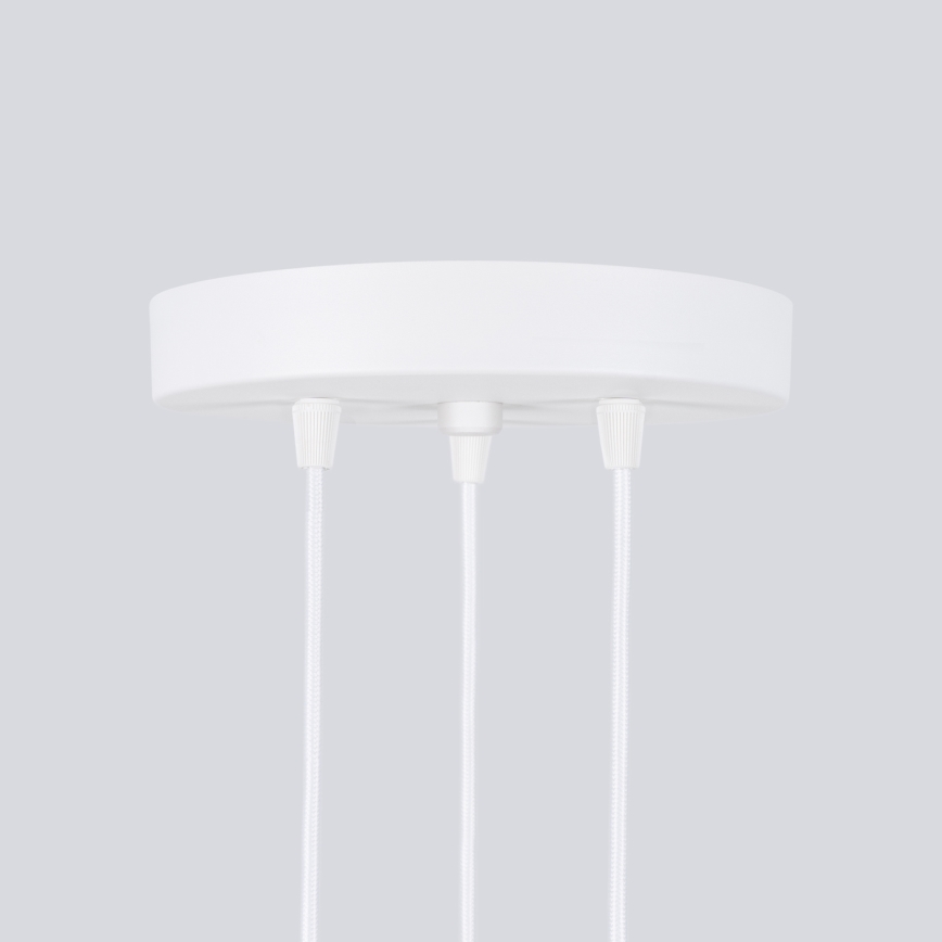Chandelier on a string KARBON 3xGU10/10W/230V white