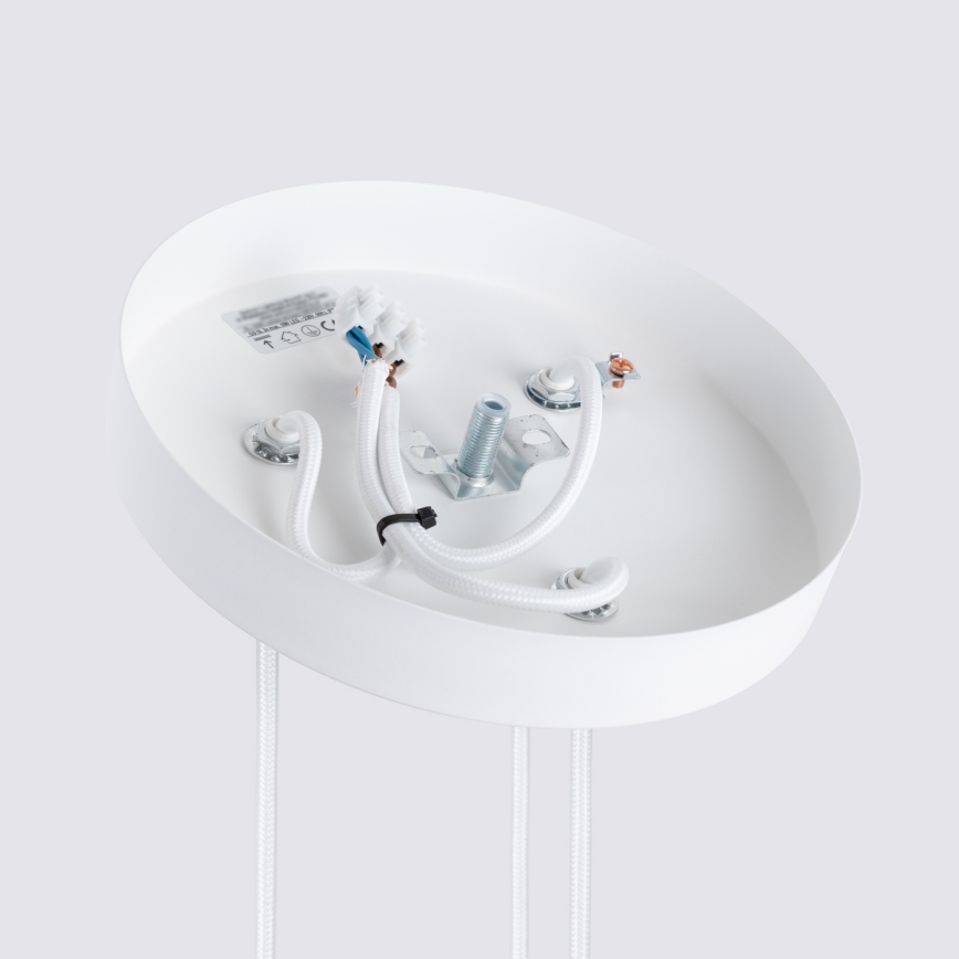 Chandelier on a string KARBON 3xGU10/10W/230V white