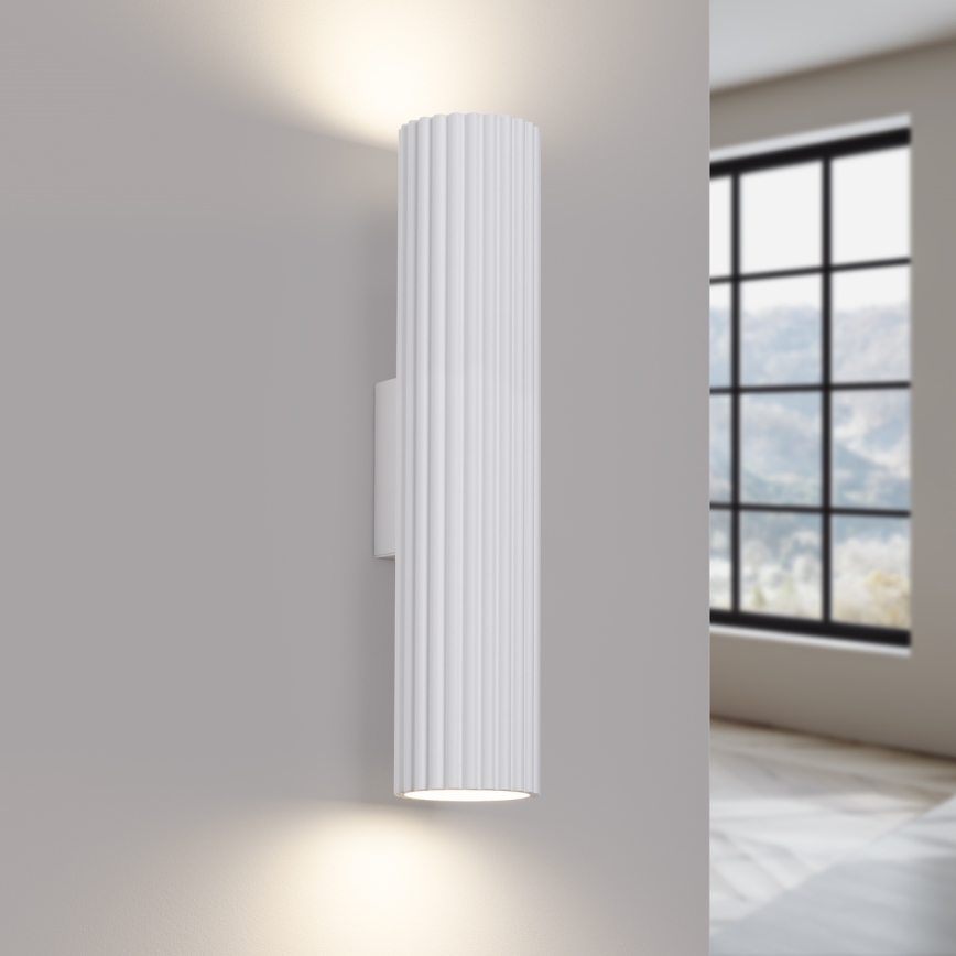 Wall light KARBON 2xGU10/10W/230V white