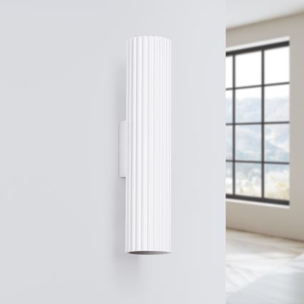 Wall light KARBON 2xGU10/10W/230V white