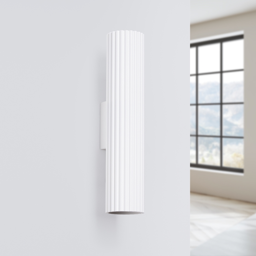 Wall light KARBON 2xGU10/10W/230V white