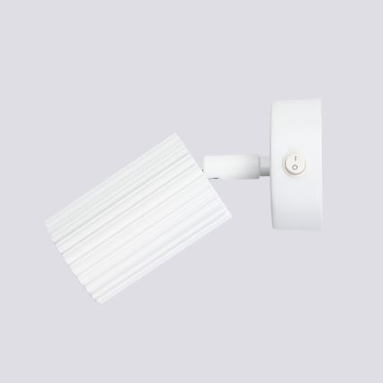 Wall spotlight KARBON 1xGU10/10W/230V white