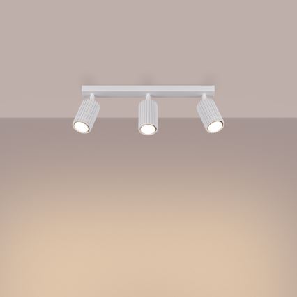 Spotlight KARBON 3xGU10/10W/230V white