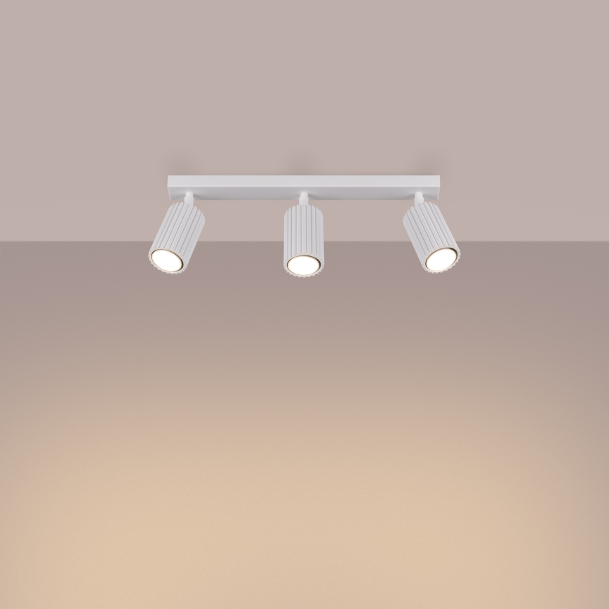 Spotlight KARBON 3xGU10/10W/230V white