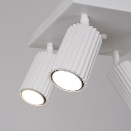 Spotlight KARBON 4xGU10/10W/230V white