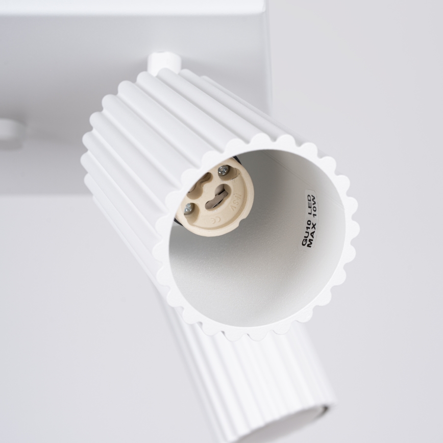 Spotlight KARBON 4xGU10/10W/230V white