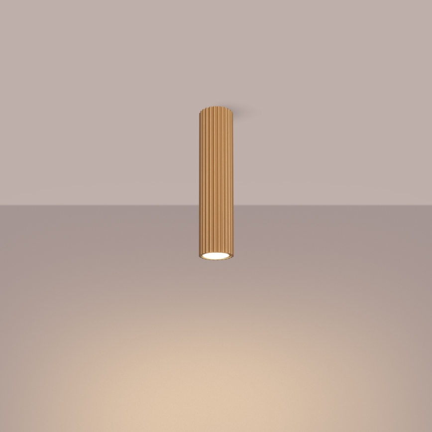 Spotlight KARBON 1xGU10/10W/230V 30 cm gold