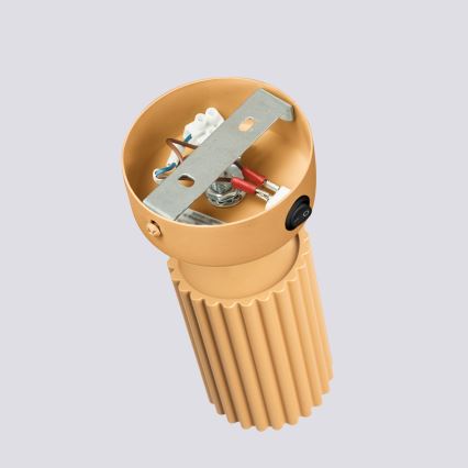 Wall spotlight KARBON 1xGU10/10W/230V gold