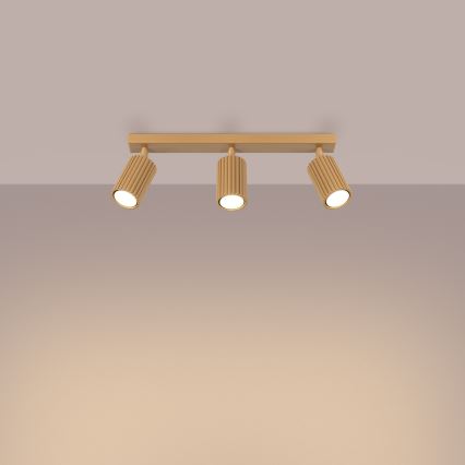Spotlight KARBON 3xGU10/10W/230V gold