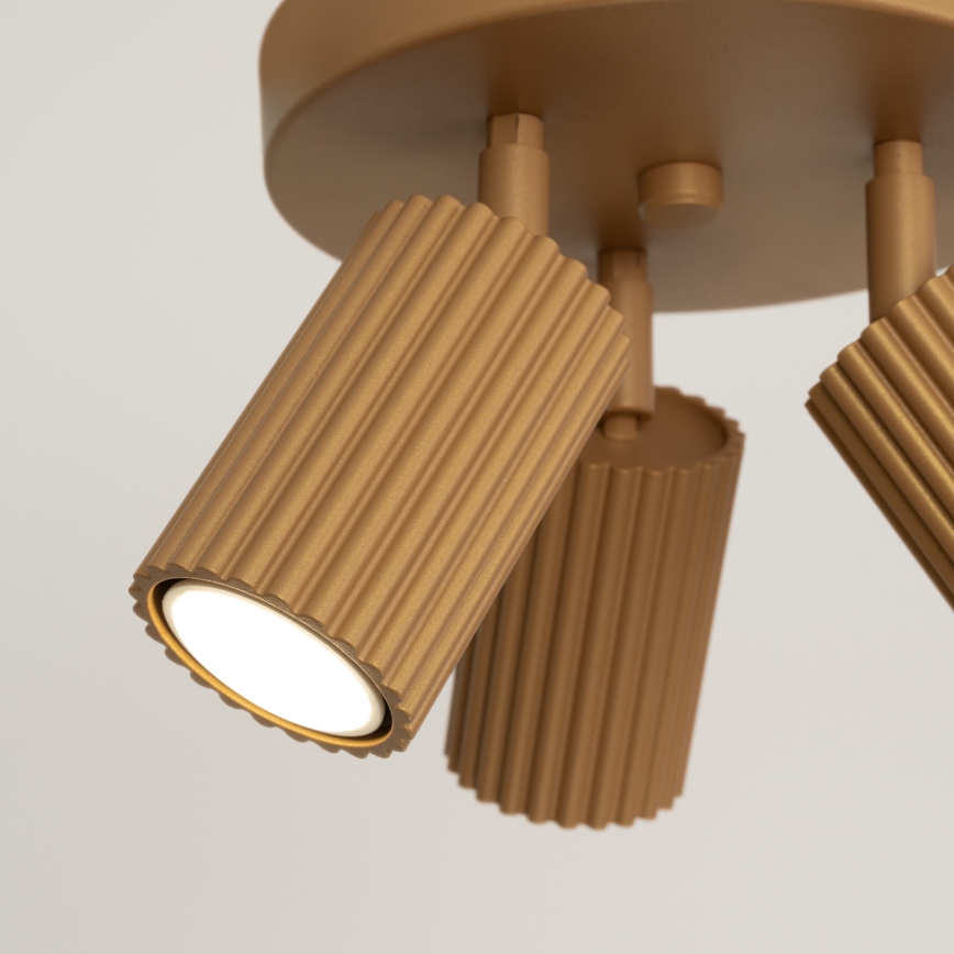 Spotlight KARBON 3xGU10/10W/230V gold