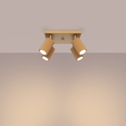 Spotlight KARBON 4xGU10/10W/230V gold
