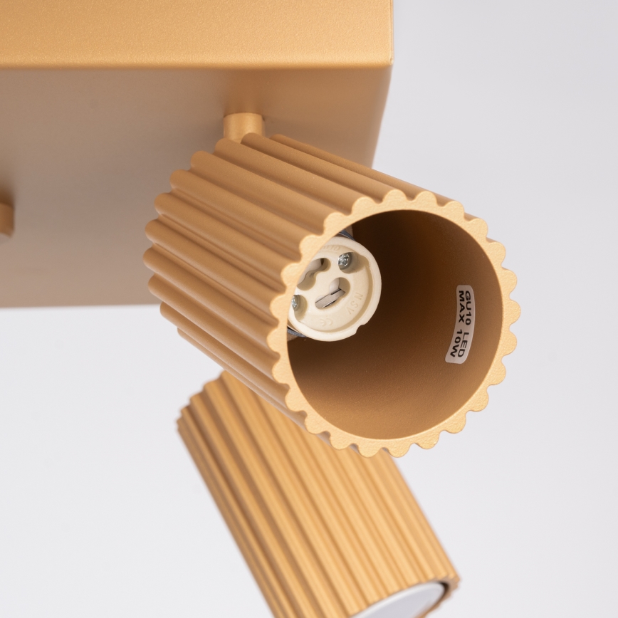 Spotlight KARBON 4xGU10/10W/230V gold