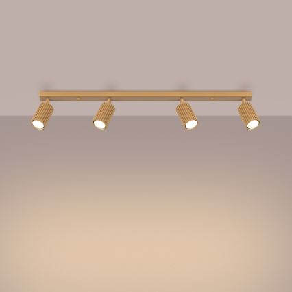 Spotlight KARBON 4xGU10/10W/230V gold
