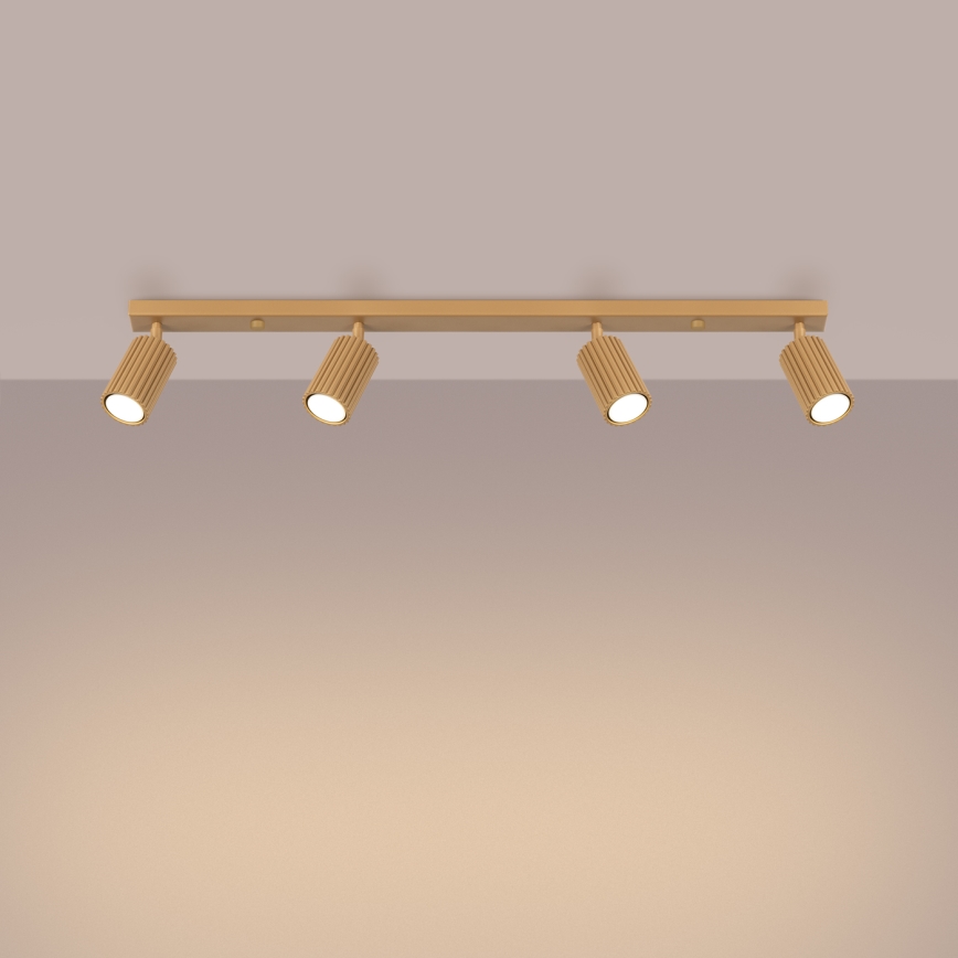 Spotlight KARBON 4xGU10/10W/230V gold