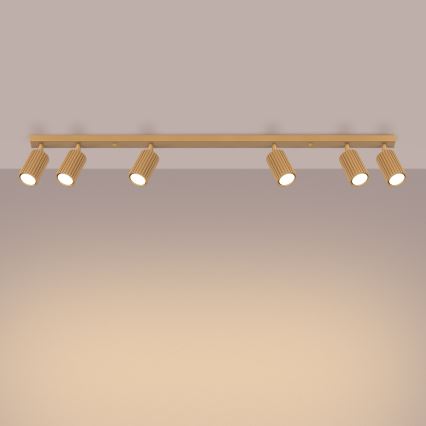 Spotlight KARBON 6xGU10/10W/230V gold