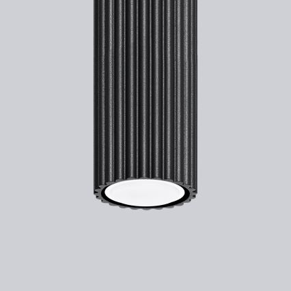 Spotlight KARBON 1xGU10/10W/230V 20 cm black