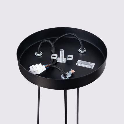 Chandelier on a string KARBON 3xGU10/10W/230V black
