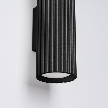 Wall light KARBON 2xGU10/10W/230V black