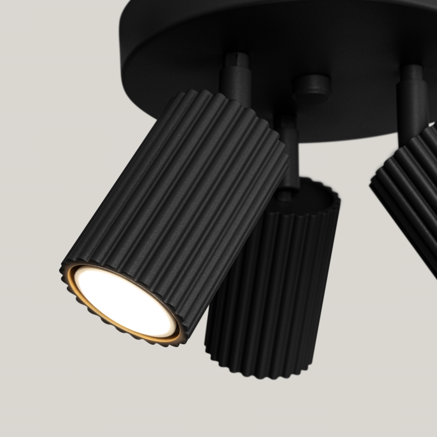 Spotlight KARBON 3xGU10/10W/230V black