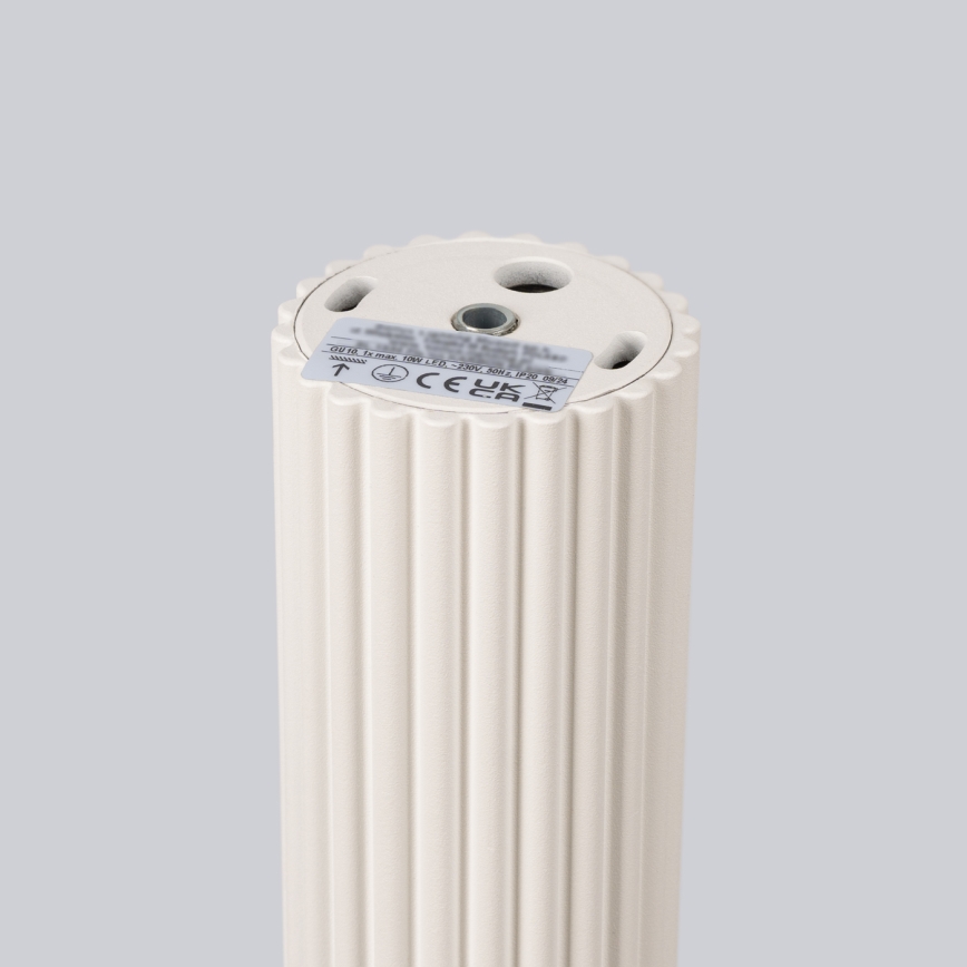 Spotlight KARBON 1xGU10/10W/230V 20 cm creamy