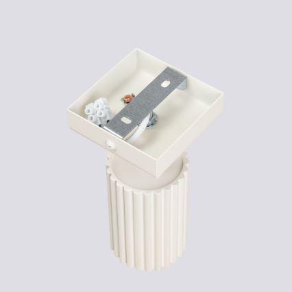 Wall spotlight KARBON 1xGU10/10W/230V creamy