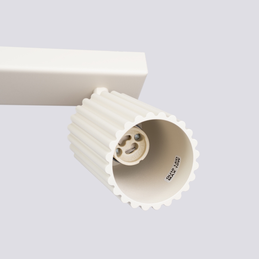 Spotlight KARBON 6xGU10/10W/230V creamy