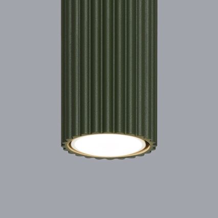 Spotlight KARBON 1xGU10/10W/230V 20 cm green