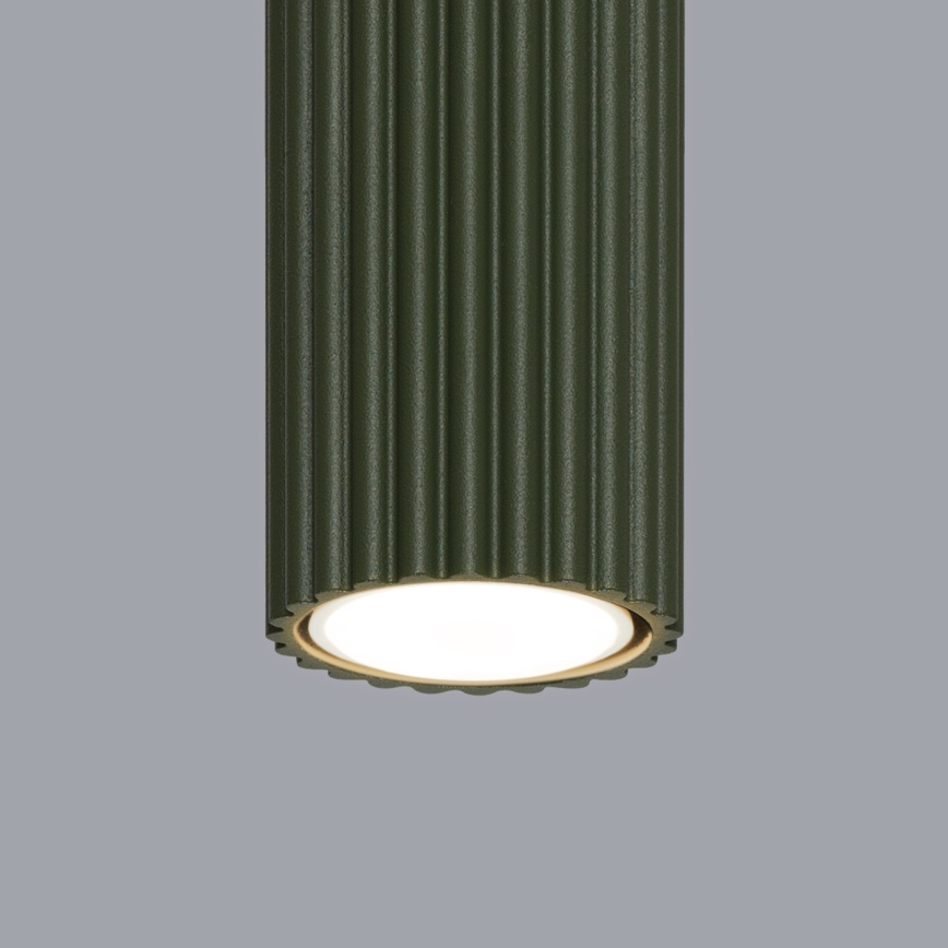 Spotlight KARBON 1xGU10/10W/230V 20 cm green