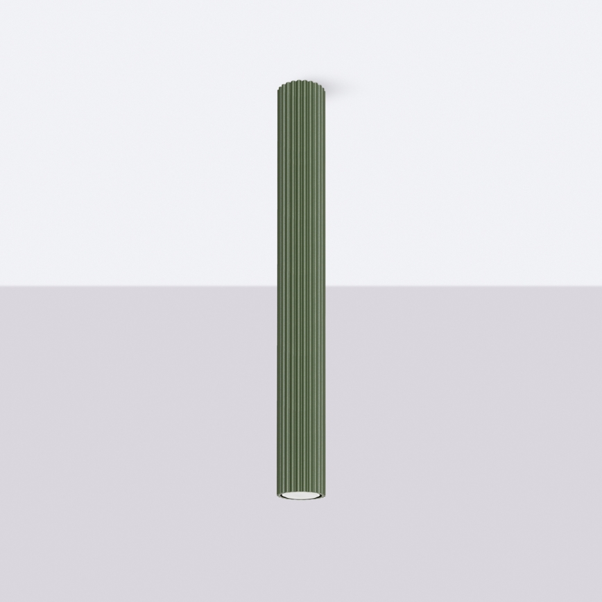 Spotlight KARBON 1xGU10/10W/230V 60 cm green