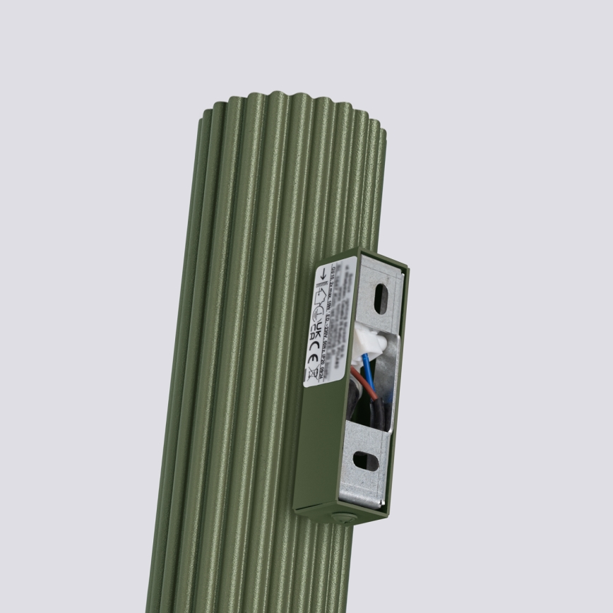 Wall light KARBON 2xGU10/10W/230V green