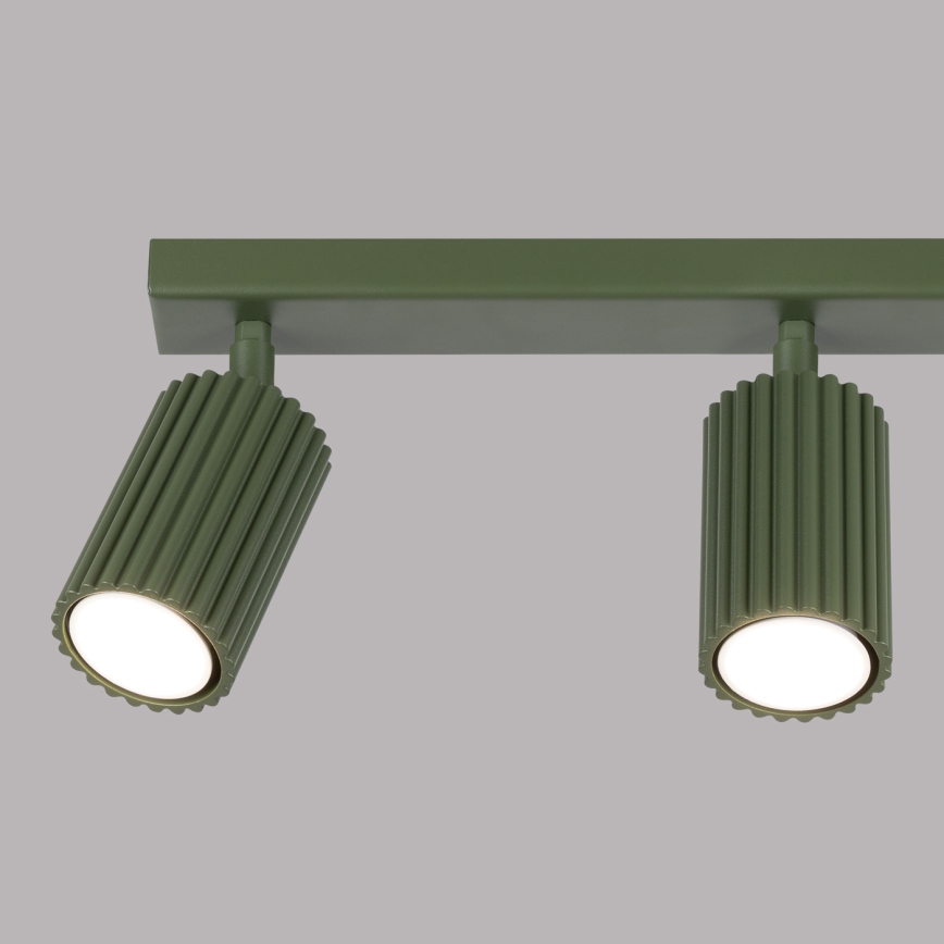 Spotlight KARBON 3xGU10/10W/230V green