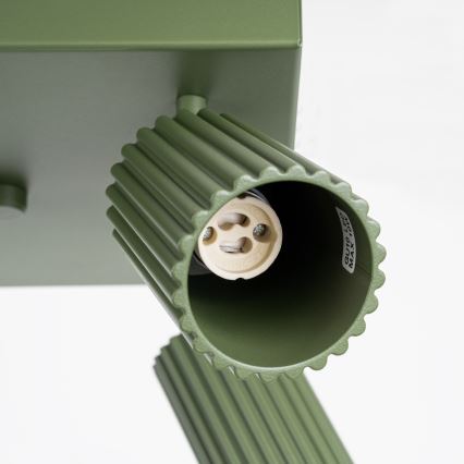 Spotlight KARBON 4xGU10/10W/230V green