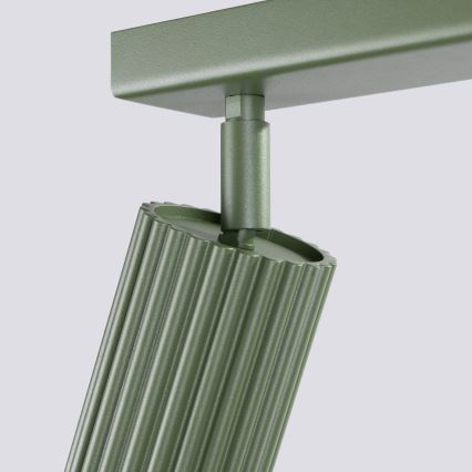 Spotlight KARBON 6xGU10/10W/230V green