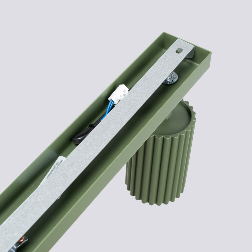 Spotlight KARBON 6xGU10/10W/230V green