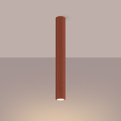 Spotlight KARBON 1xGU10/10W/230V 60 cm red