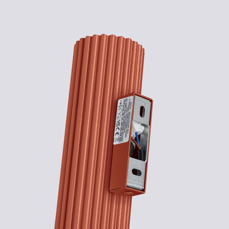 Wall light KARBON 2xGU10/10W/230V red